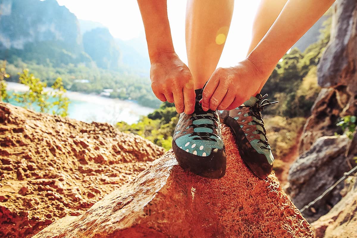 intermediate climbing shoes